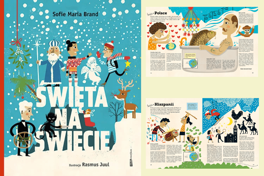 Najpiękniejsze książki o Gwiazdce dla dzieci – 10 świątecznych tytułów, które pokochacie: "Święta na świecie"